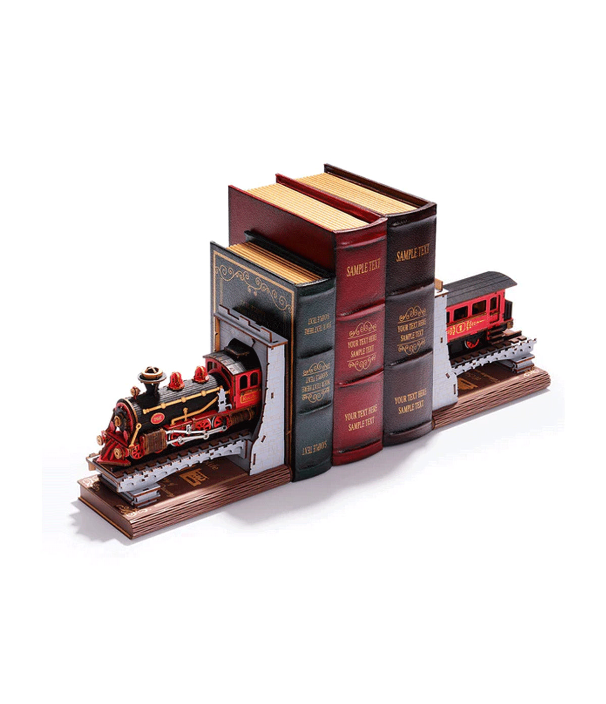 Century Train - Book Nook - Holz Wunder