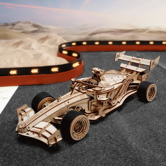 F1 Racing Car - Holz Wunder