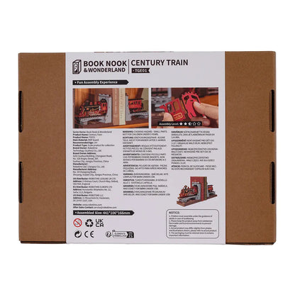Century Train - Book Nook - Holz Wunder